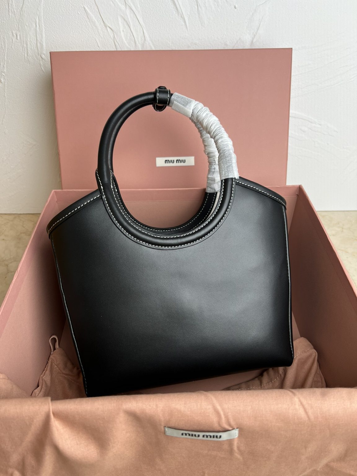 Black miu miu bag